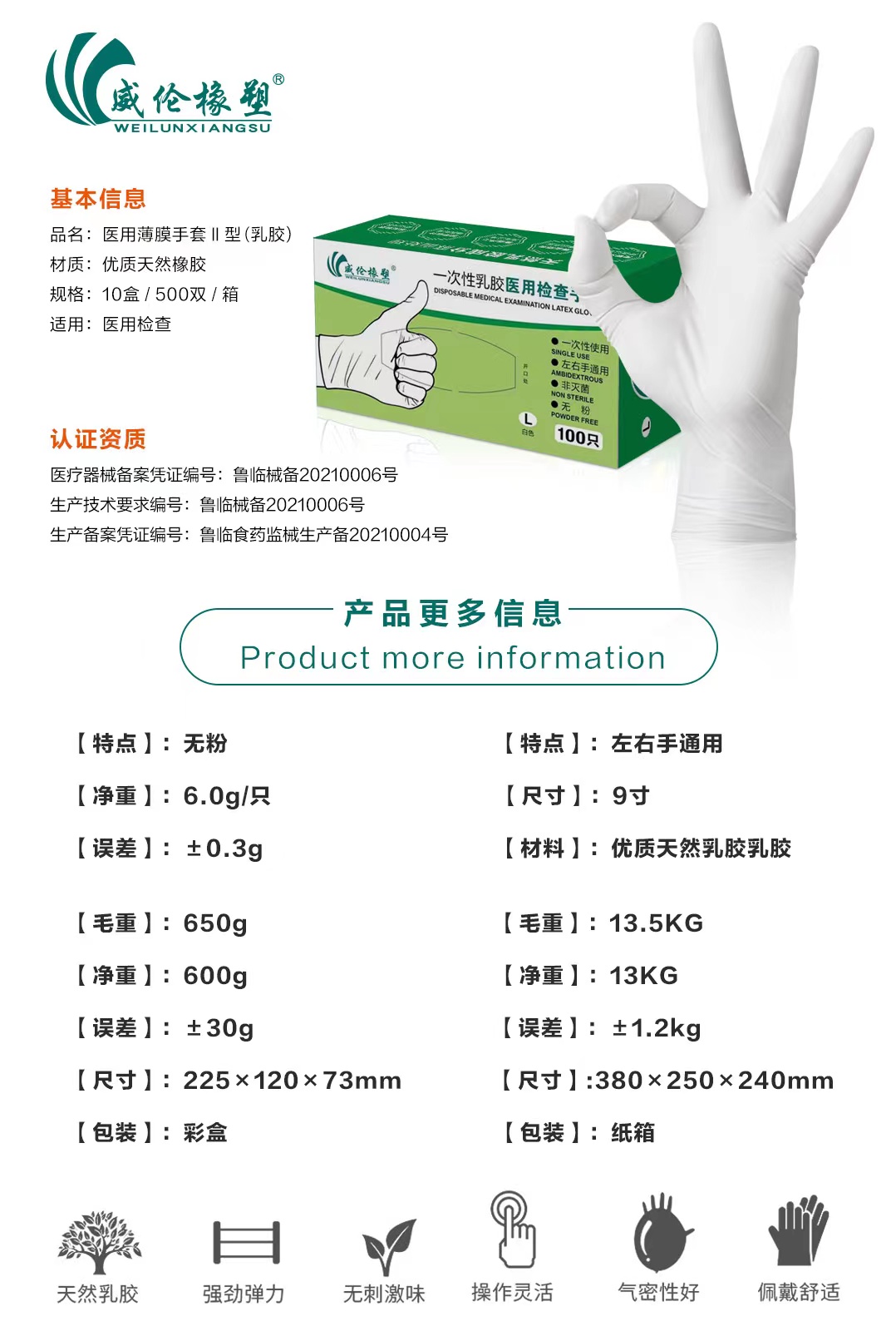 一次性乳膠手套